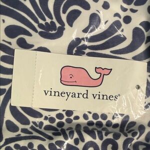 Vineyard Vines Navy and White Swim Trunks